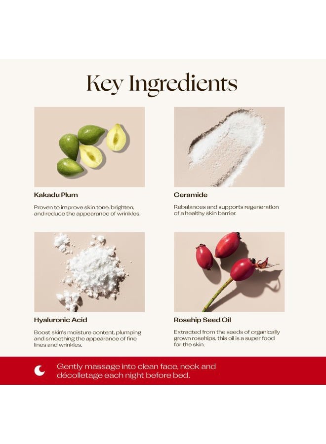 Trilogy Vitamin C Ceramide Night Cream - Hydrate and Brighten Dull Skin, 2 Fl Oz. - Image 4