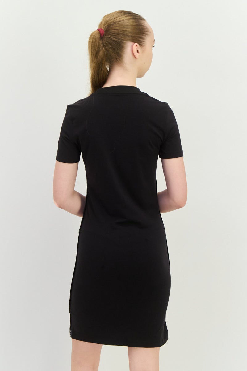 PUMA Women Sportswear Fit Brand Logo Outdoors Dress, Black/ White  - Image 3
