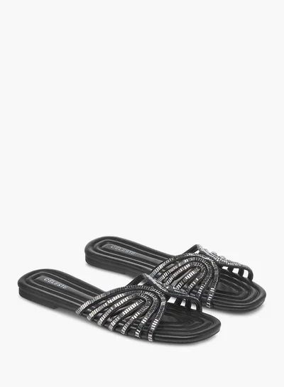 Celeste Women's Embellished Slip-On Flat Sandals