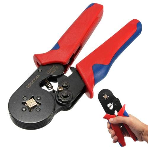 uptodateproducts HSC8 64A AWG237 Wire Stripper Self Adjusting Crimping Plier Ratcheting Ferrule Crimper Tool  - Image 2
