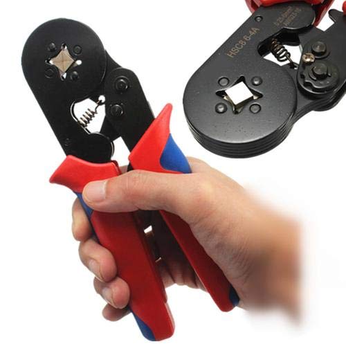 uptodateproducts HSC8 64A AWG237 Wire Stripper Self Adjusting Crimping Plier Ratcheting Ferrule Crimper Tool  - Image 3