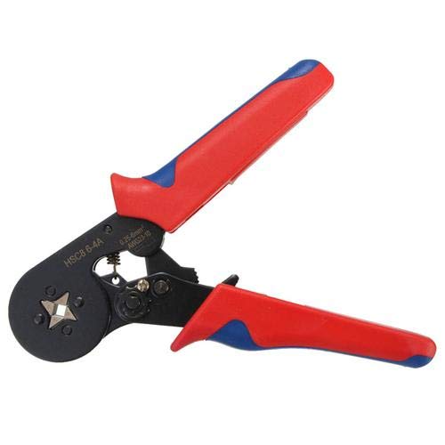 uptodateproducts HSC8 64A AWG237 Wire Stripper Self Adjusting Crimping Plier Ratcheting Ferrule Crimper Tool  - Image 1