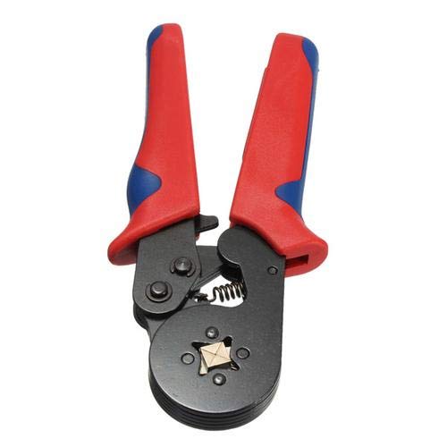 uptodateproducts HSC8 64A AWG237 Wire Stripper Self Adjusting Crimping Plier Ratcheting Ferrule Crimper Tool  - Image 5