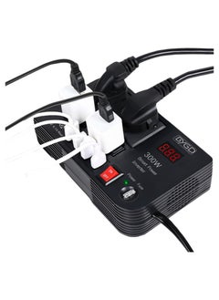 ELTRAZONE 300W Car Power Inverter With 4 USB Socket Auto Charger Converter DC 12V To AC 220V Fast Charging Part  - Image 1