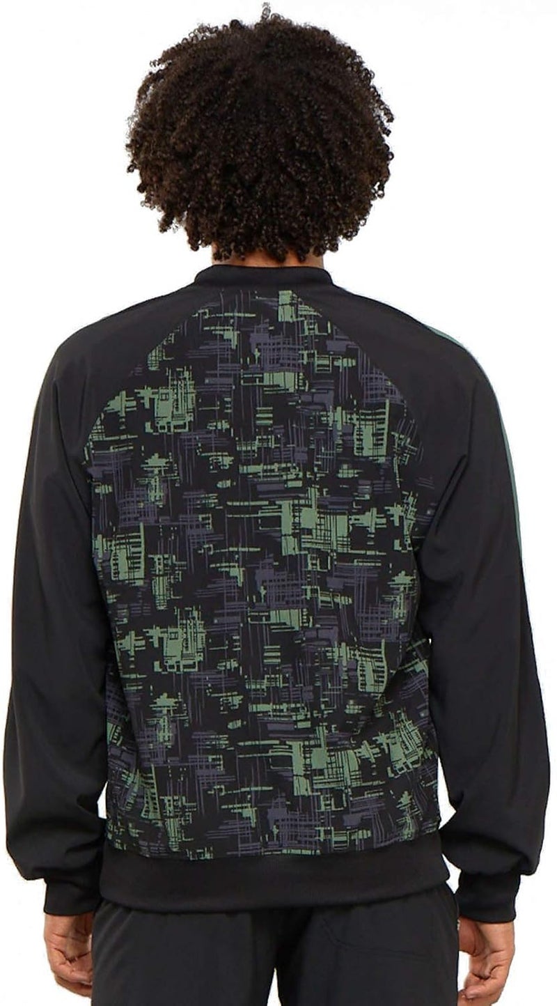 Cherokee Infinity Men Warm Up Scrubs Jacket Zip Front Bomber CK311 - Image 2