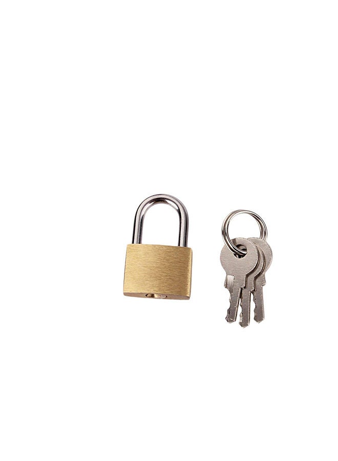 Small Padlock Mini Luggage Lock for Bag / Suitcase Zip - 20mm