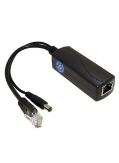 SYOSI Gigabit PoE Splitter 12V 2A Output with IEEE 802.3af/at Standard Compliant 10,100,1000Mbps Power over Ethernet Splitter Adapter for Security Camera CCTV Surveillance 5.5x2.1mm DC Plug Cable (PS5712TG)  - Image 1