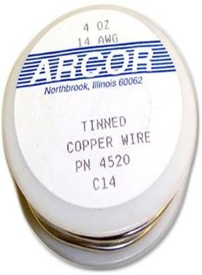 Delphi Glass 14 Ga Pre-Tinned Copper Wire - 4 Oz - Image 1