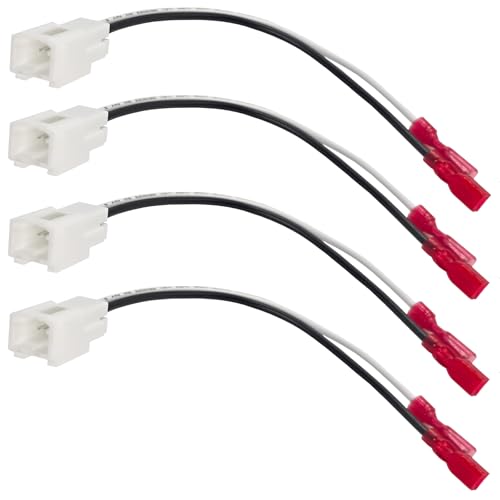 Formiden 4Pcs 72-7902 Front Dash Tweeters Speaker Wiring Harness Adapter Connector Plug for 2005-2022 Dodge Ram Jeep Chrysler - Image 5