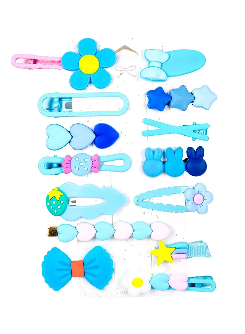 بيبي كلو Kids Tip Top Hair Clips 15 Pack