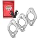 YOSOPP GY6 Exhaust Gasket 50cc 70cc 90cc 110cc 125cc 150cc Scooters ATVs GMB139 Engine Moped Quad 4 Wheeler Dune Buggy Go Karts Taotao Sunl Coolster Jonway Roketa 3pcs - Image 2