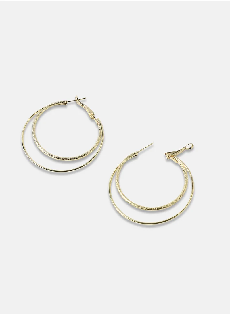 SOHI Minimal Hoop Earrings