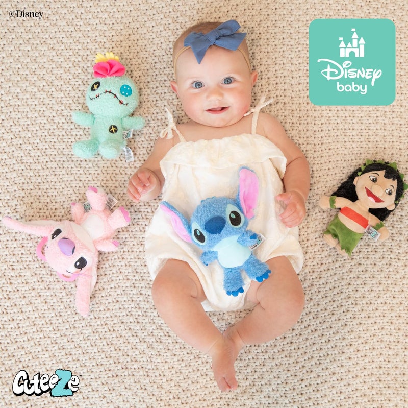 Kids Preferred Disney Baby Lilo & Stitch 4 Piece Cuteeze Gift Set Plush Collector Set of Stuffed Animals - Image 5
