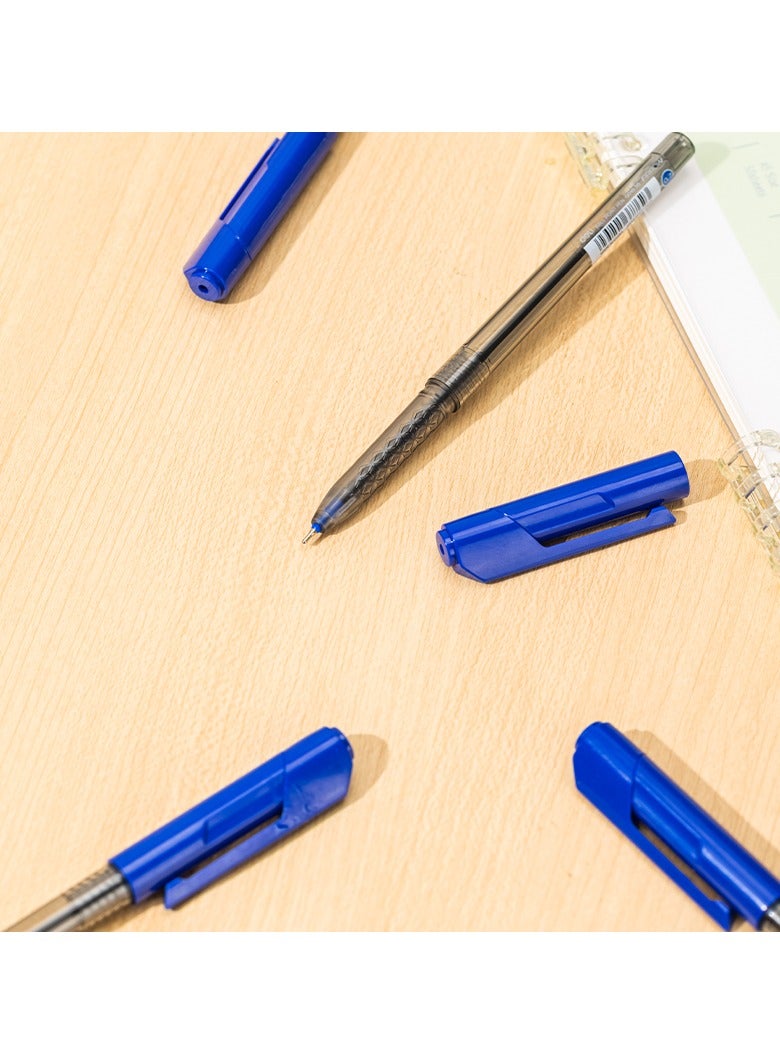 Deli Deli EQ01030 Ball Point Pen 0.7mm – 50pcs – Blue Ink – Ideal for Bulk Writing Needs - Image 5