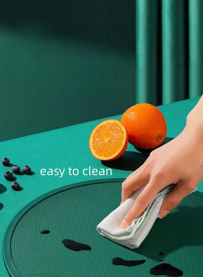 WAOKN Cutting Board, Large Cutting Board with Handles, Easy Grip Handles and Food Slide Opening, Cutting Board with Tray for Food Storage, Transport and Cleanup  - Image 4