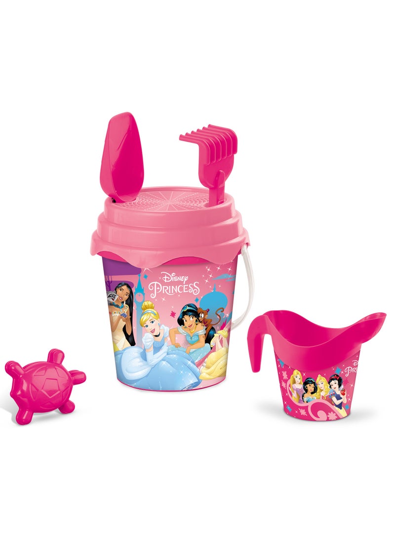Mondo Disney Princess Deluxe Bucket Set  17cm | Beach and Water Toys | Sand Bucket | Summer Toys | Perfect gift for Kids and Toddlers