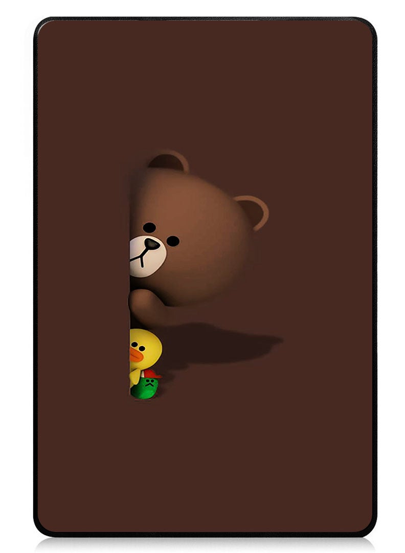 Theodor Protective Flip Case For Xiaomi Pad 7 & Xiaomi Pad 7 Pro With Trifold Stand Auto Wake Sleep Shockproof Cover - Bear Hiding - Image 1