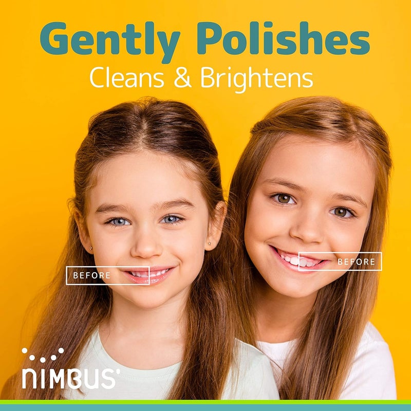 Nimbus NIMBY Children's Toothbrush Pack - 4 Extra Soft Micro Bristle Toothbrushes in Assorted Colors - Image 2