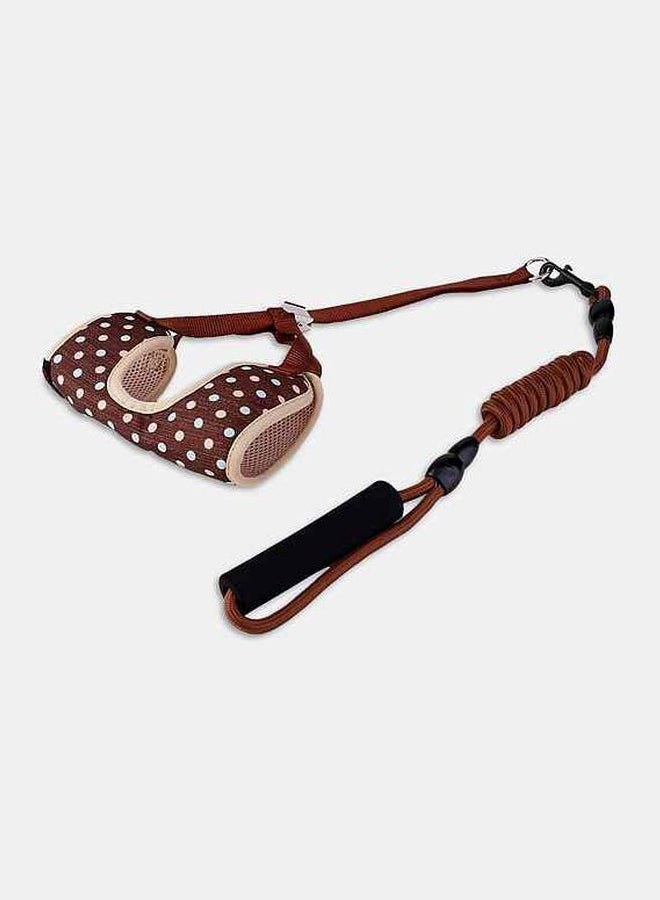 أوتاد أحزمة صدرية مميزة قابلة للتعديل بلون القهوة S - Image 2