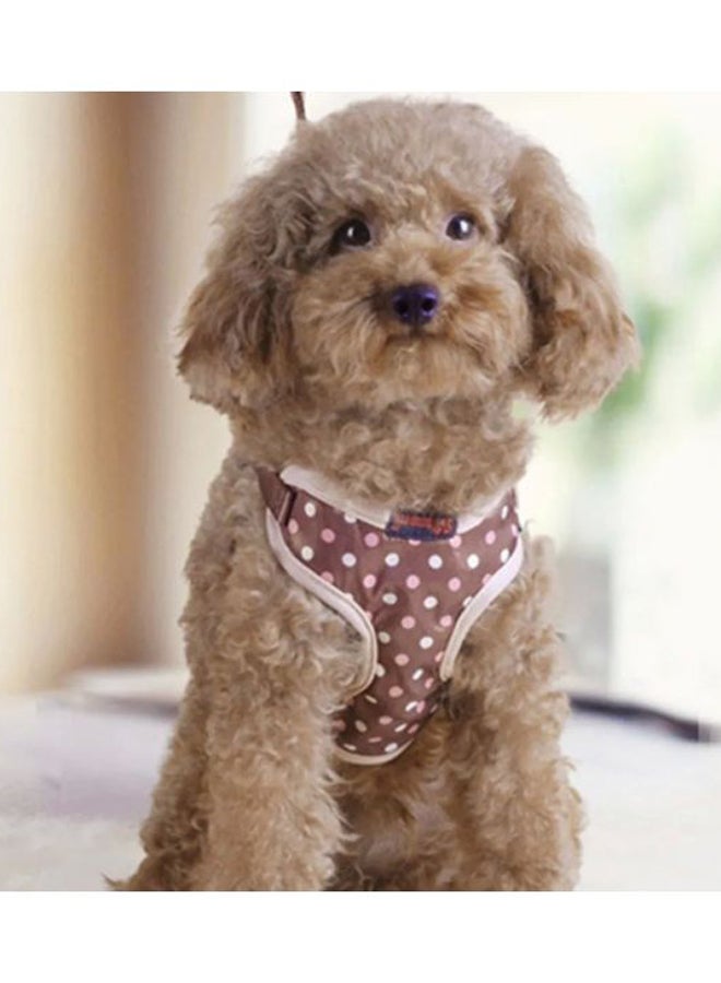 أوتاد أحزمة صدرية مميزة قابلة للتعديل بلون القهوة S - Image 5