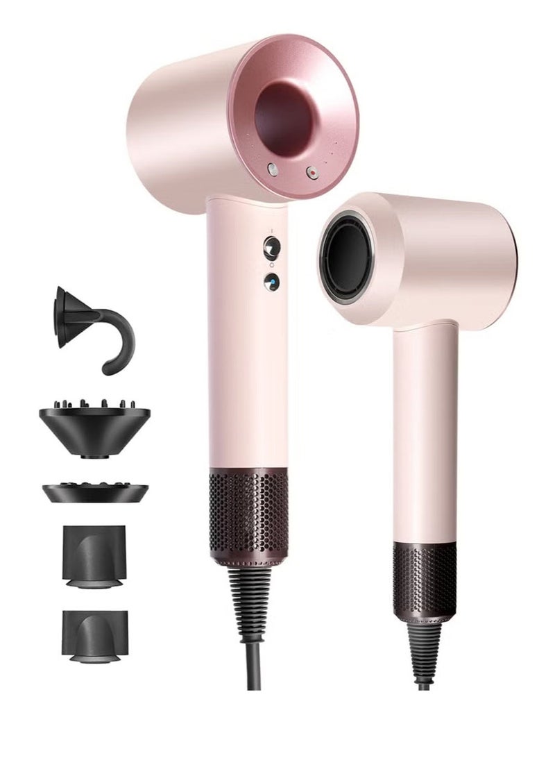 CAYGA Professional Ionic Hair Dryer - Fast Drying Blower Hair Dryer with Thermo-Control, Low Noise, Includes Hair Diffuser and Concentrator for Perfect Styling - Image 1