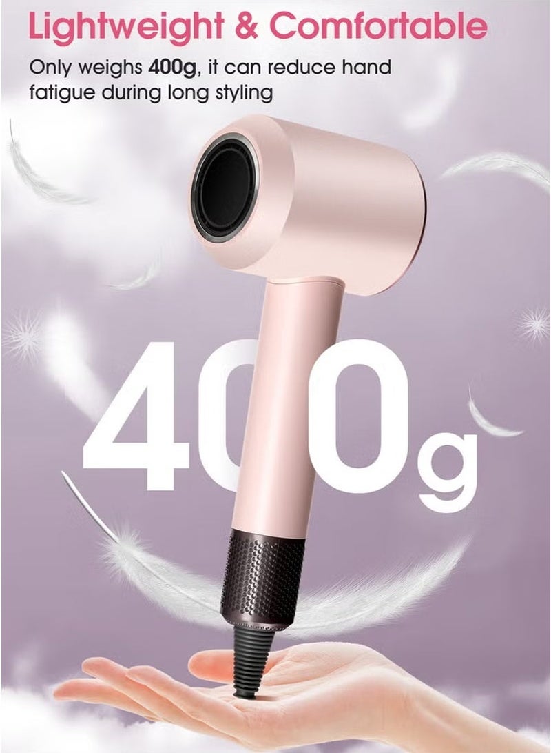 CAYGA Professional Ionic Hair Dryer - Fast Drying Blower Hair Dryer with Thermo-Control, Low Noise, Includes Hair Diffuser and Concentrator for Perfect Styling - Image 5