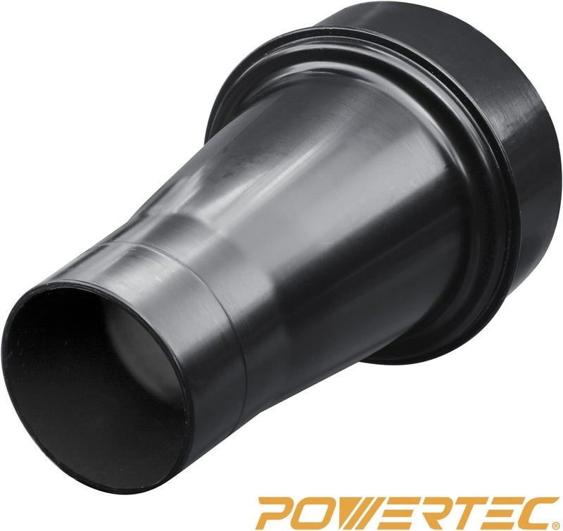 POWERTEC 70147 4-Inch OD to 2-1/4-Inch OD Hose Reducer Adapter for Dust Collection Systems - Image 1