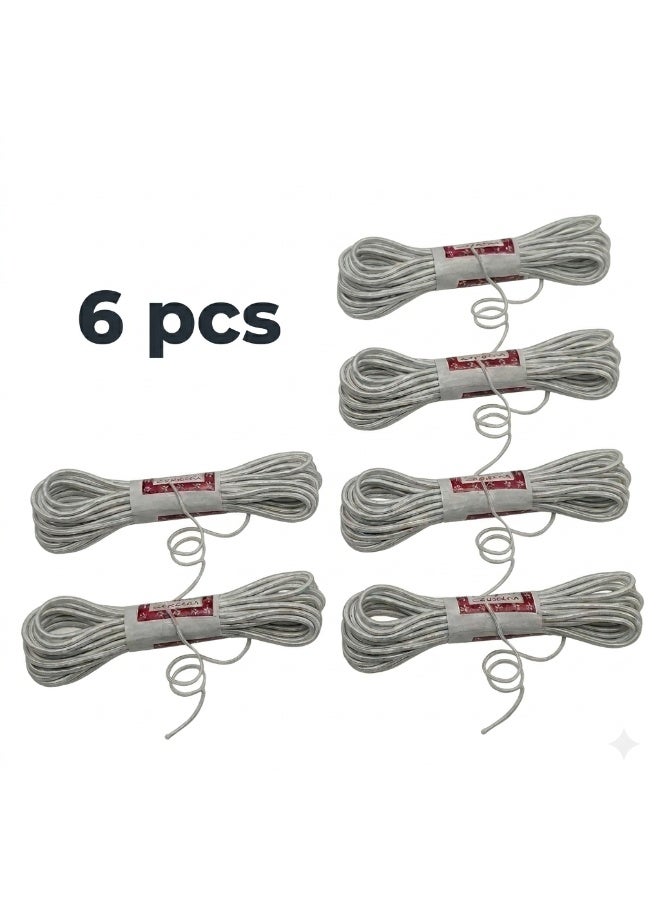6 pcs of high elastic clothes twisted rubber cord - Image 1