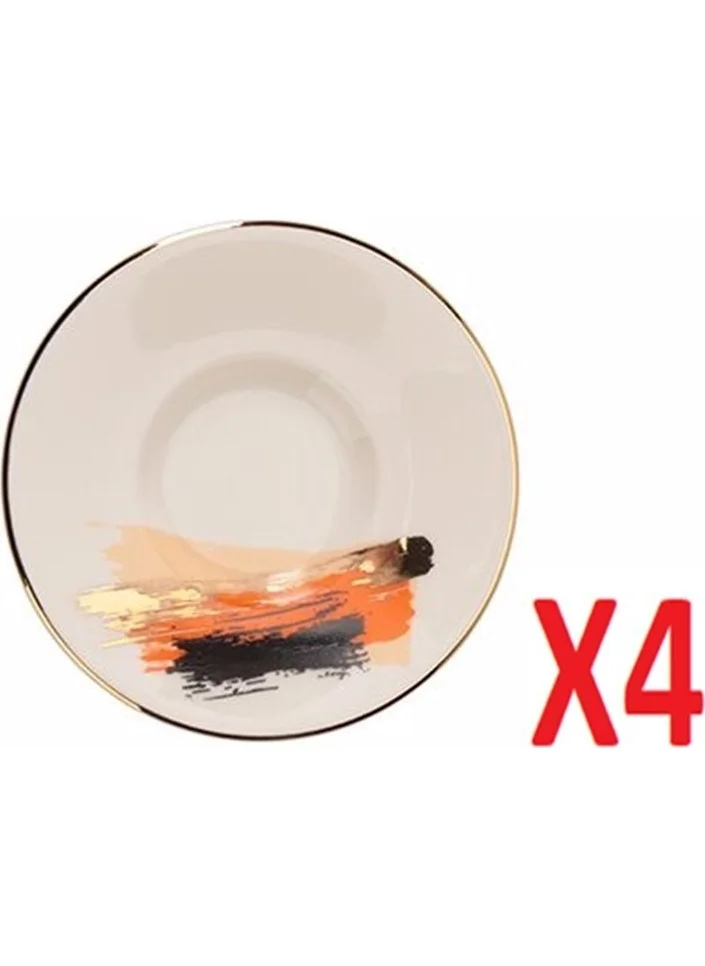 بورلاند Dash Pattern Tea Plate 11 Cm 4 Pieces 04alm008510