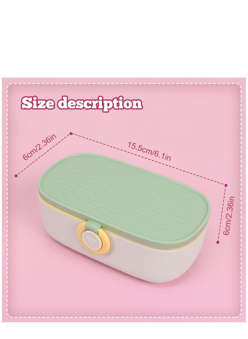 Sewing Project Kit, Portable Family Sewing Supplies Repair Kit, Premium Traveler Sewing Kit Sewing Thread Accessories DIY Sewing Supplies Organizer Plastic Sewing Box Needle  - Image 3