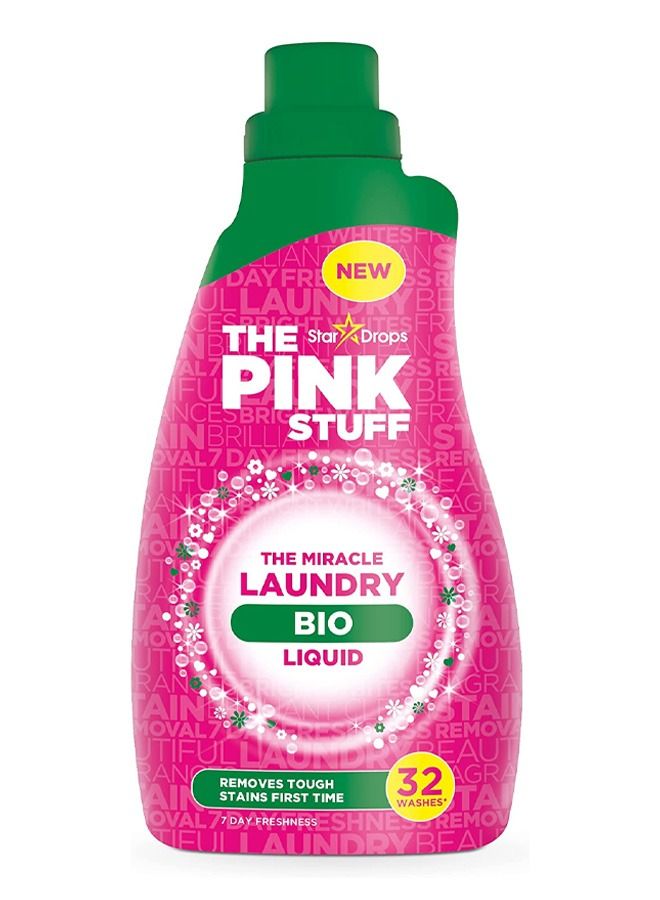 THE PINK STUFF The Miracle Laundry Detergent Bio Liquid 960ml - Image 1