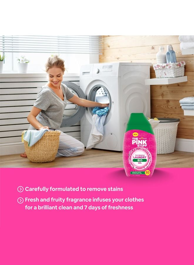 THE PINK STUFF The Miracle Laundry Detergent Bio Liquid 960ml - Image 2