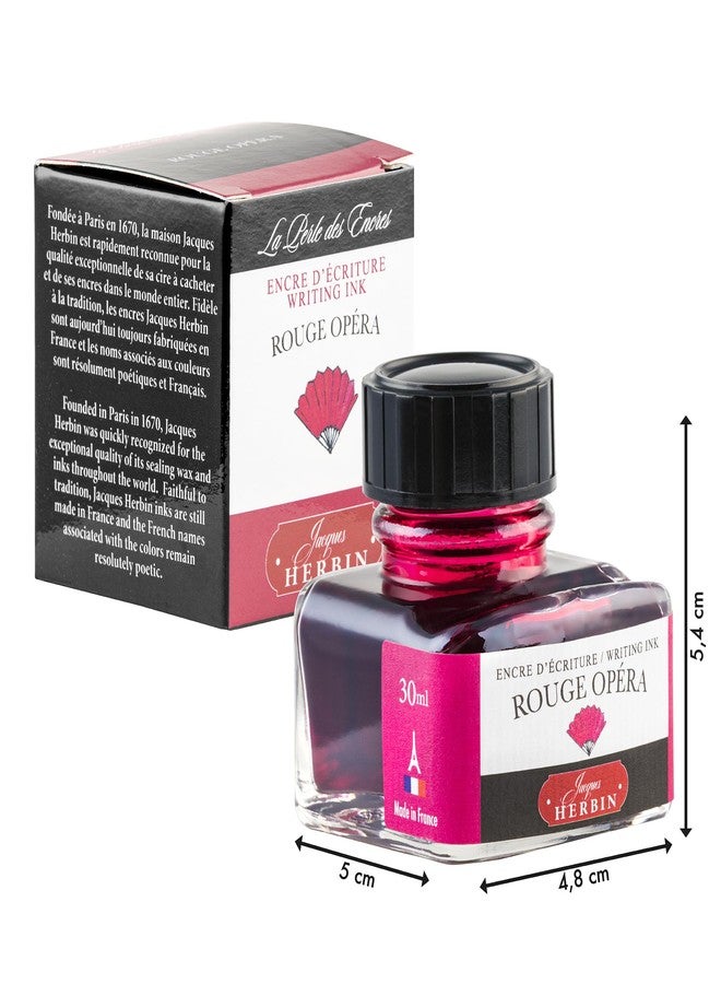 Jacques Herbin Herbin "D" Ink Bottle (Opera - 30ML) 13068T - Image 2
