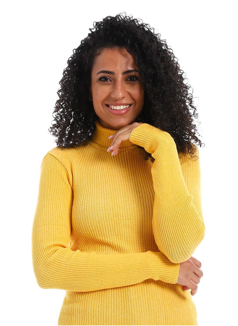 Caesar - Womens High Neck Wool Shirt - Image 1