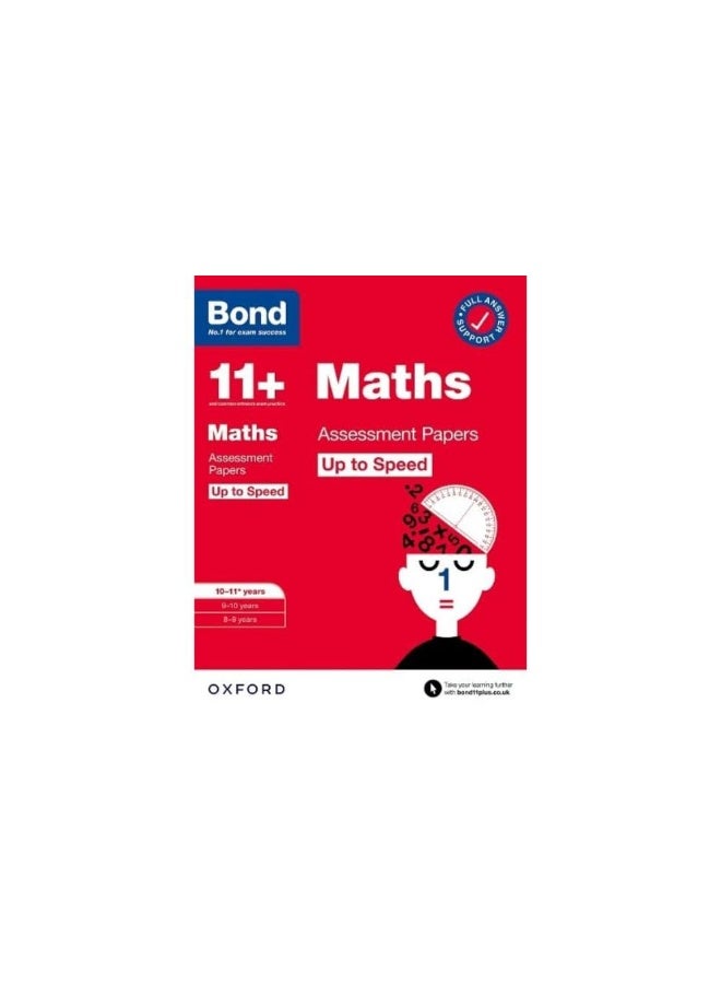 Bond 11+ Maths Up to Speed Assessment Papers with Answer Support 10-11 years: Ready for the 2025 exam (for GL Assessment & other 11 plus exams) - Image 4