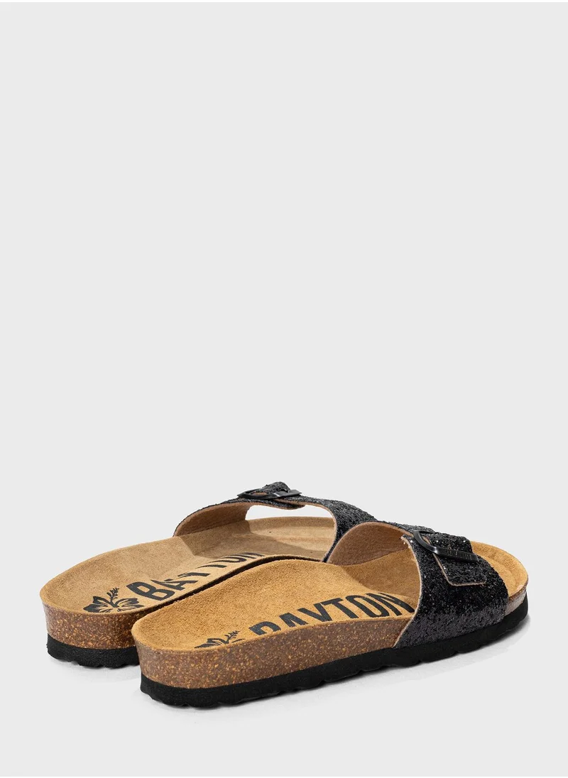 BAYTON Zephyr One Strap Flat Sandals