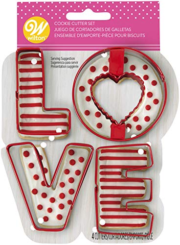 WILTON INDUSTRIES INC Cookie Cutter Set Love One Size - Image 1