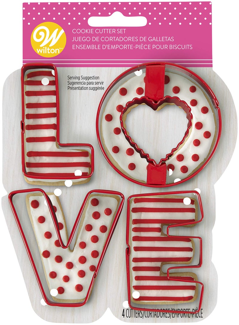 WILTON INDUSTRIES INC Cookie Cutter Set Love One Size - Image 2