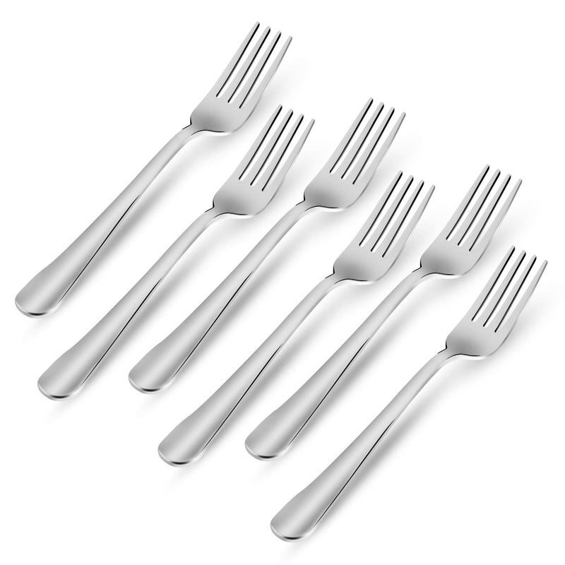 Kishco Stainless Steel Viva Dessert Fork 3 MM Pack of 6 - Image 2