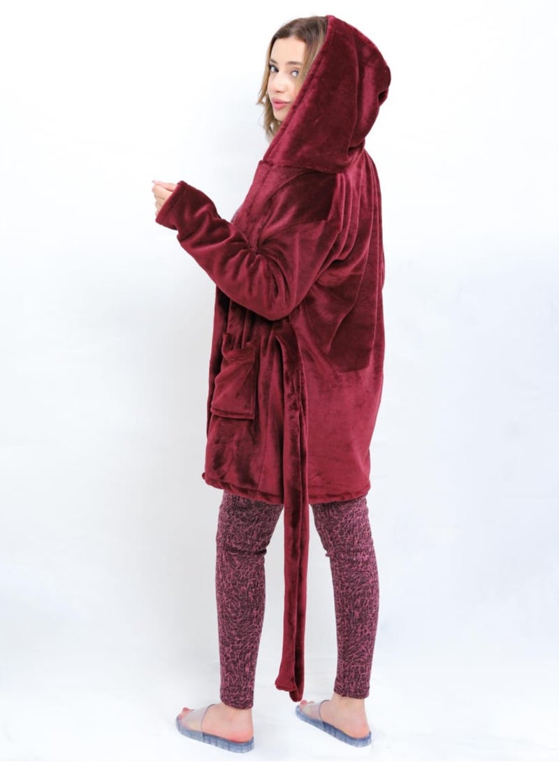 general Plush winter pajamas, three pieces - Image 3