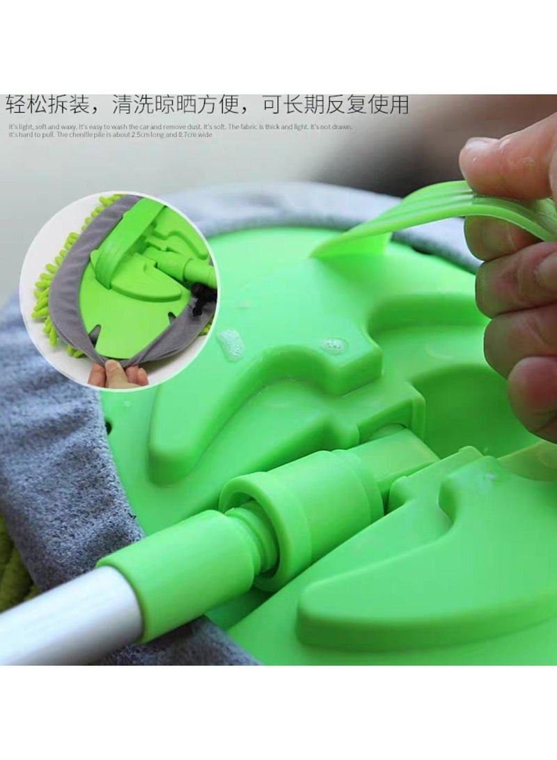 360° Rotating Hand Mop – High-Density Cotton Cleaning Mop for Home & Car - Image 2