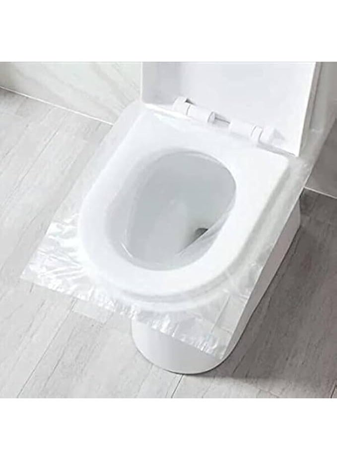 Disposable Plastic Toilet Seat Cover – Waterproof & Non Slip Toilet Seat Cover for Perfect Travel & Outdoor Protection, Safe for Kids & Adults – 30 Pack Convenient and Easy to Use - Image 3