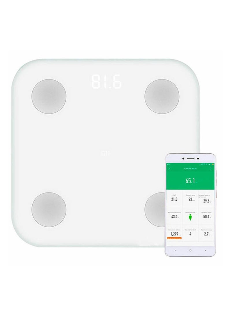 Xiaomi Mi 2 Smart Scale, 150 Kg – White - Image 1