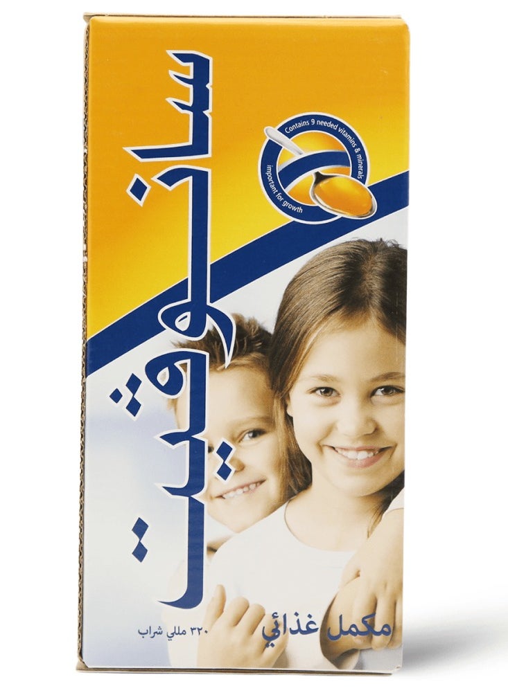 Sanovit is a balanced nutritional supplement to maintain health and treat anemia and calcium deficiency in the body, 320 ml syrup