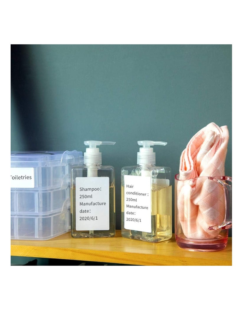 phomemo M110 Label Printer Portable Bluetooth Thermal Mini Label Maker Printer Apply to Labeling Compatible with Android & iOS System With 1 40×30mm Label White - Image 5