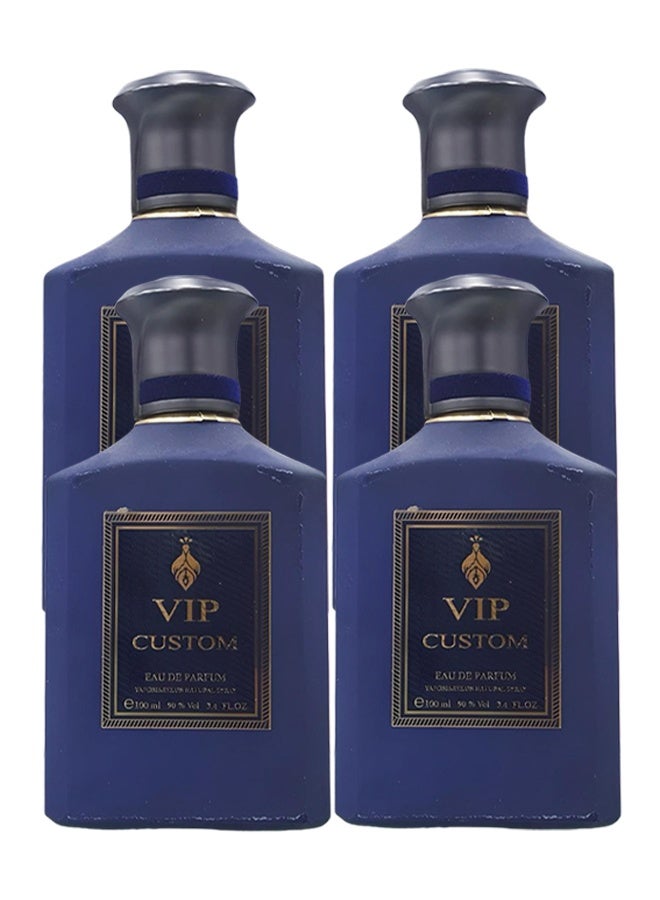 في آي بي 4 قطع عطر في آي بي كاستم إن بلو للرجال 100 مل - Image 1