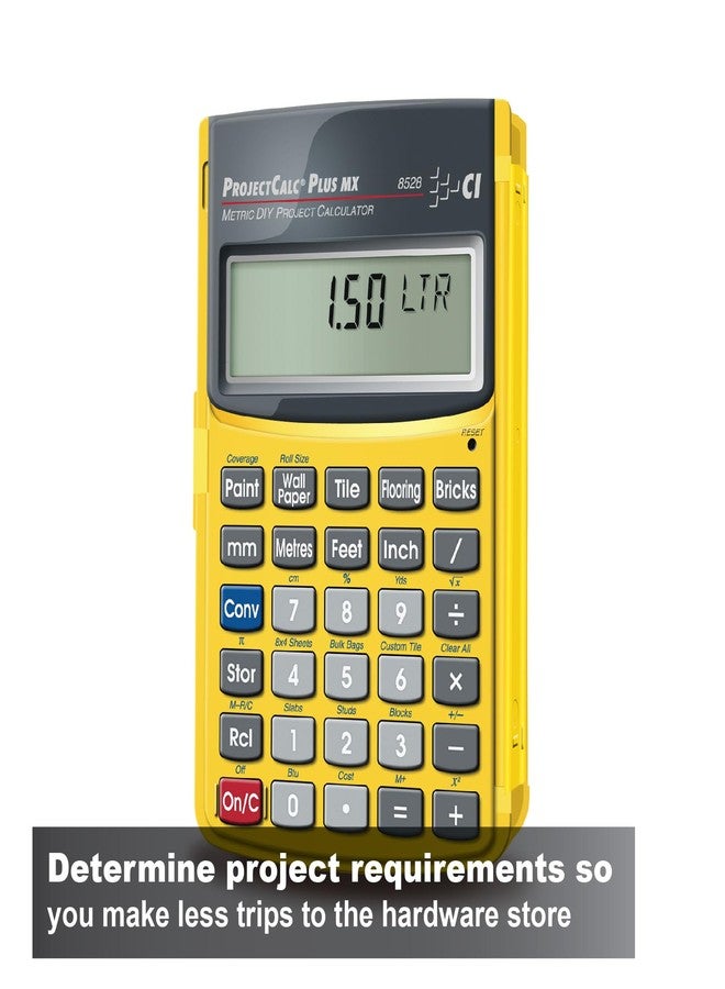 Calculated Industries 8528 ProjectCalc Plus MX Metric DIY Calculator - Image 4