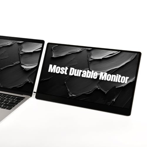 SOTSU FlipAction Go 14" Premium Portable Monitor SFA14PMSB | Robust but Lightweight | Tempered Glass Cover | 1080p | 400 Nits | 100% sRGB | 5W | Super Versatile | USB C or Mini HDMI - Image 1