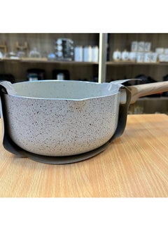 Granite casserole with wooden handle, size 18 cm - pzsku/Z49355D806B97185B1E07Z/45/_/1737304087/d8266c5f-628f-488d-b2e5-e03e8c448af5