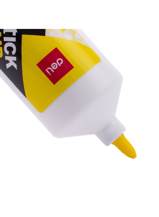 Deli White Glue 1000 ml Strong Adhesive Washable Multipurpose Glue for School Office and Crafts - Image 3